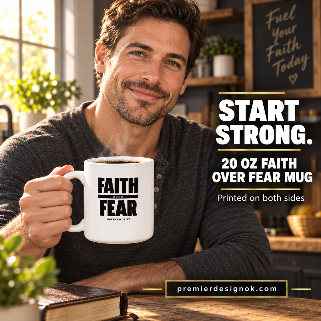 Faith Over Fear Mug