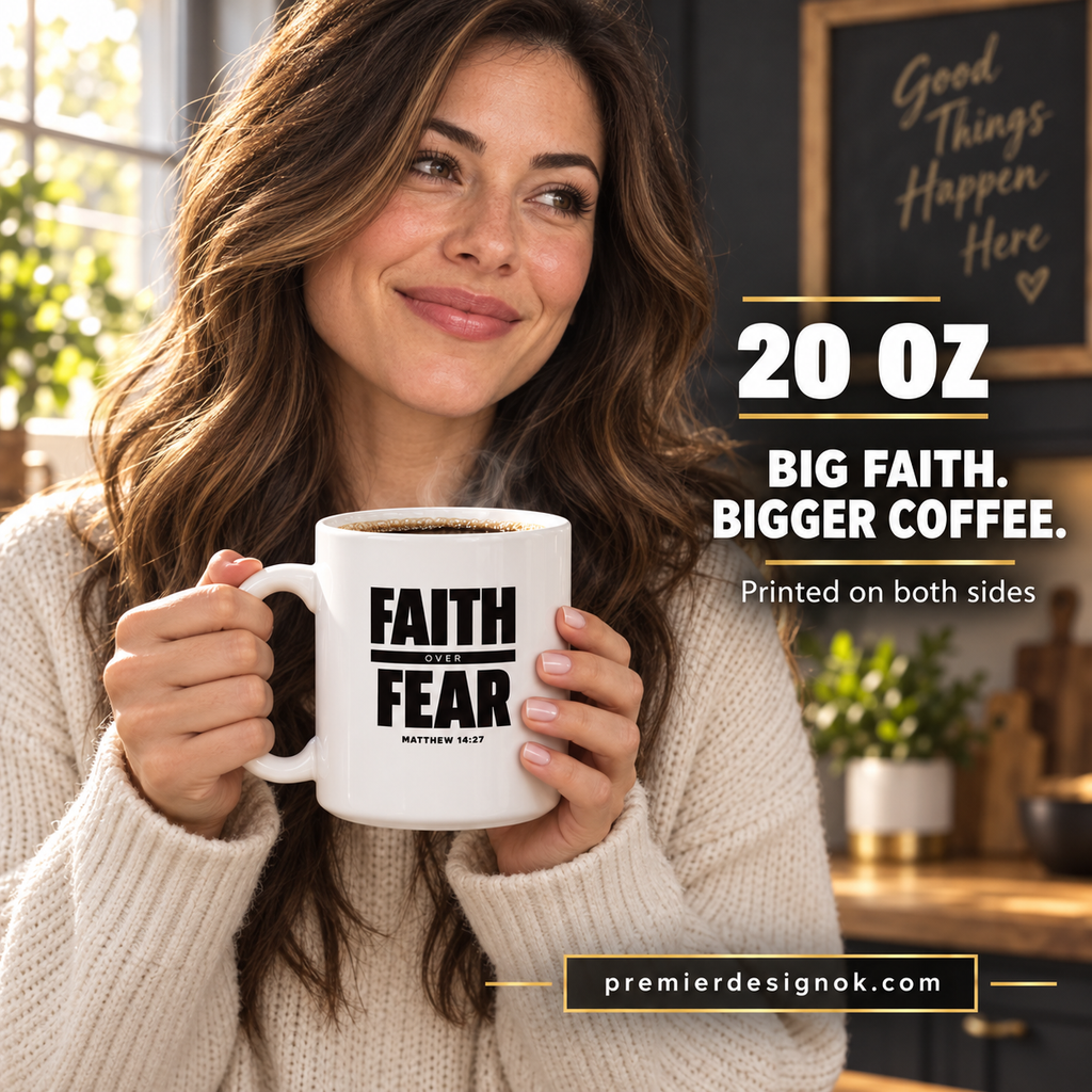 Faith Over Fear Mug