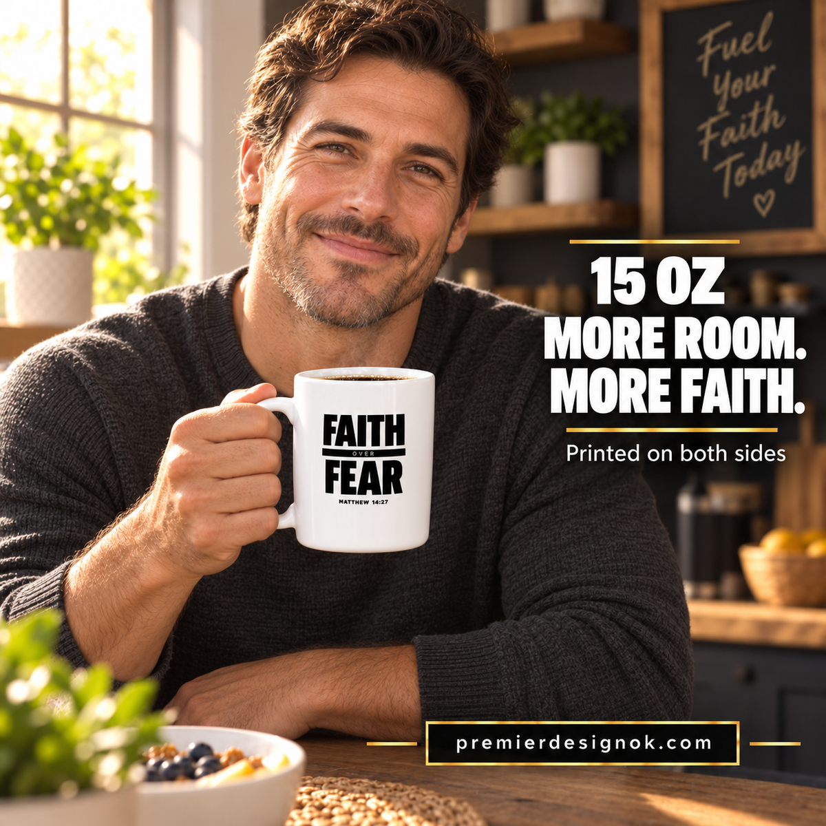Faith Over Fear Mug