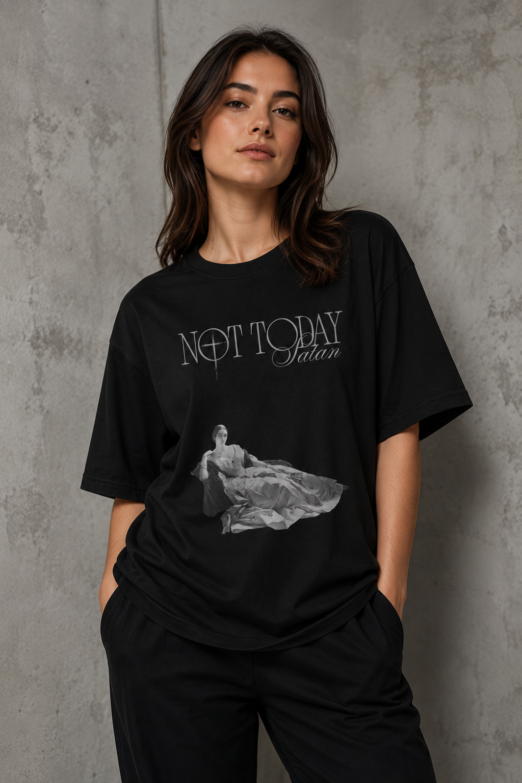 Not Today Satan Tee
