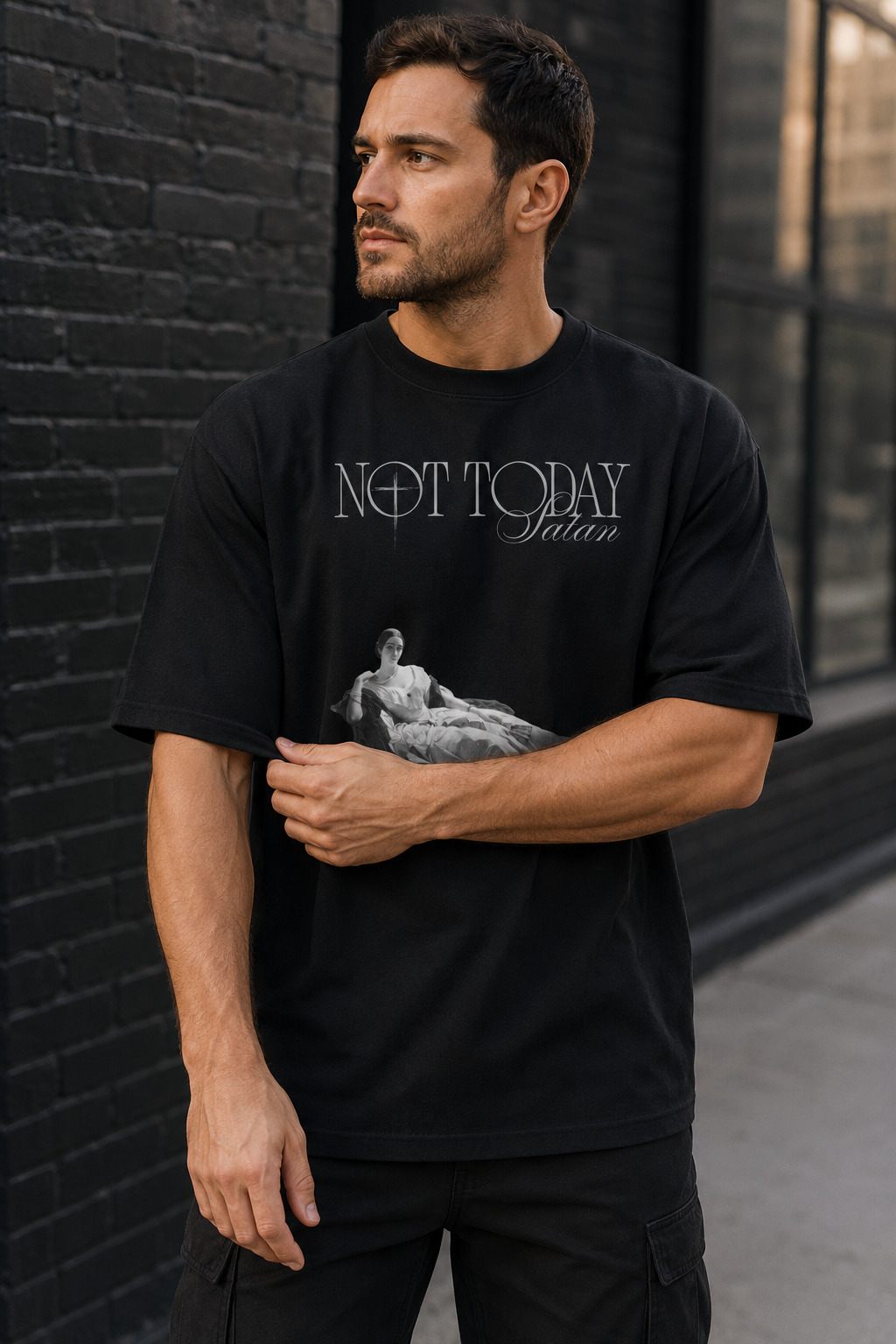 Not Today Satan Tee