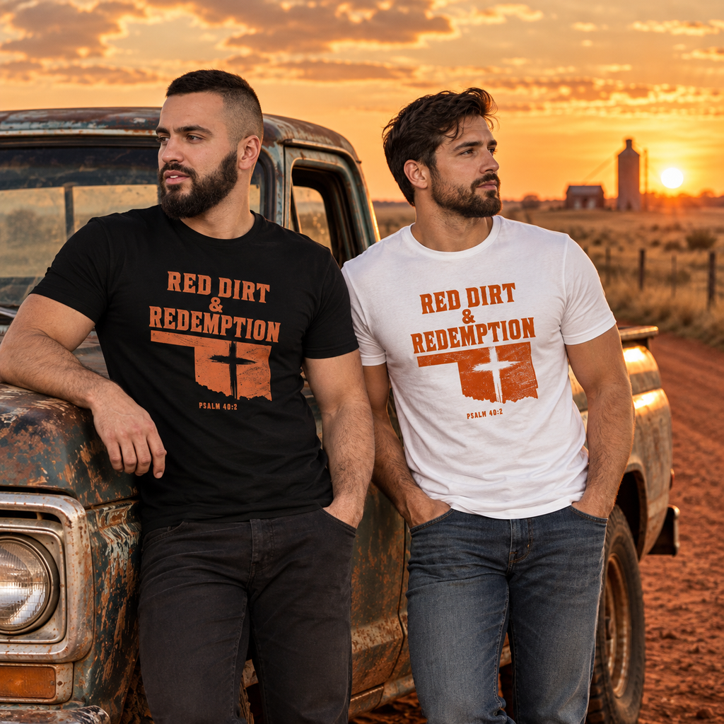Red Dirt & Redemption Fitted Tee