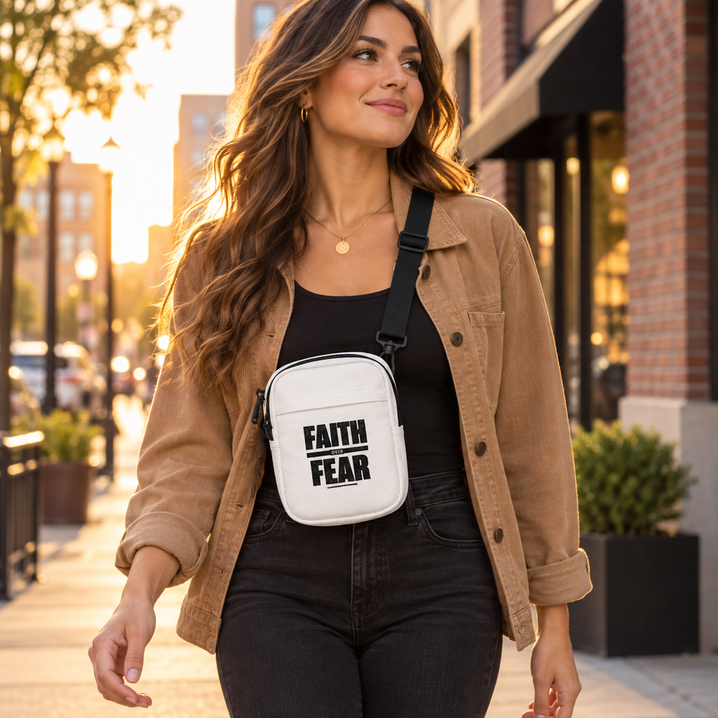 Faith Over Fear Cross Body Bag