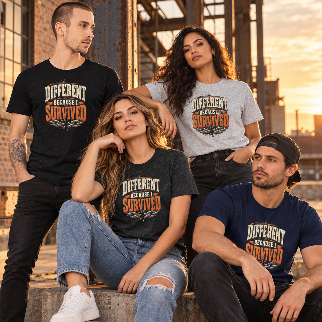 Different Because I Survived Tee
