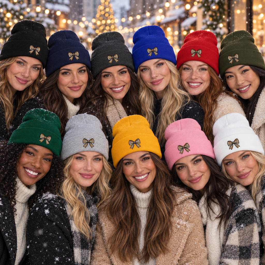 Football Cuffed Beanie
