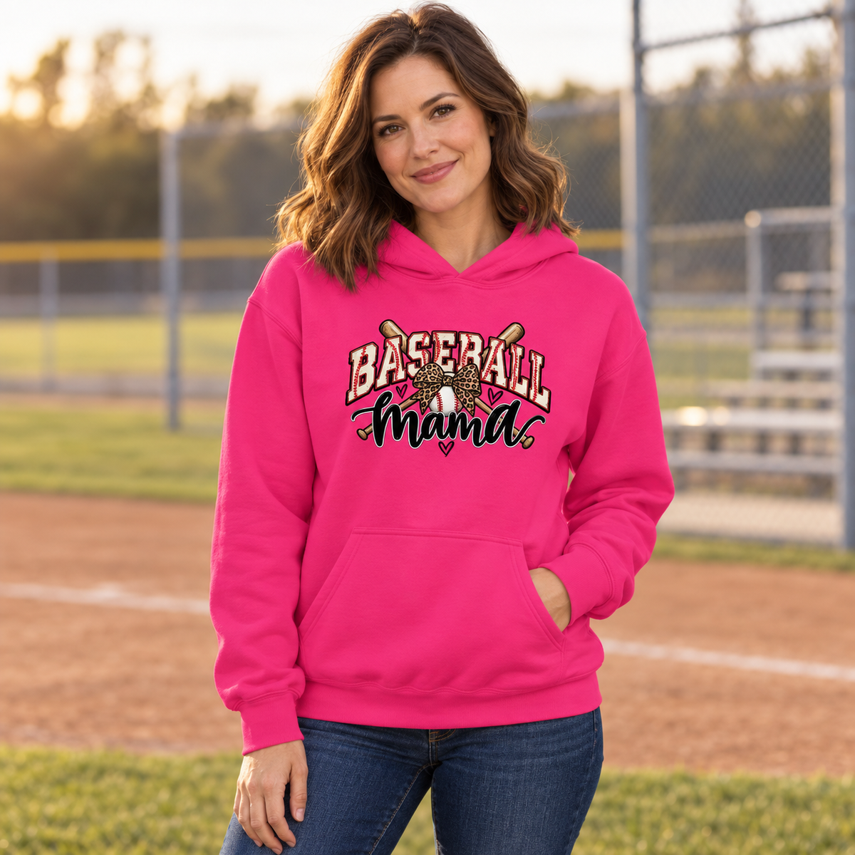 Baseball Mama Hoodie